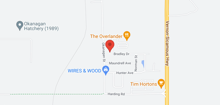 map of 2419 Bradley Drive
